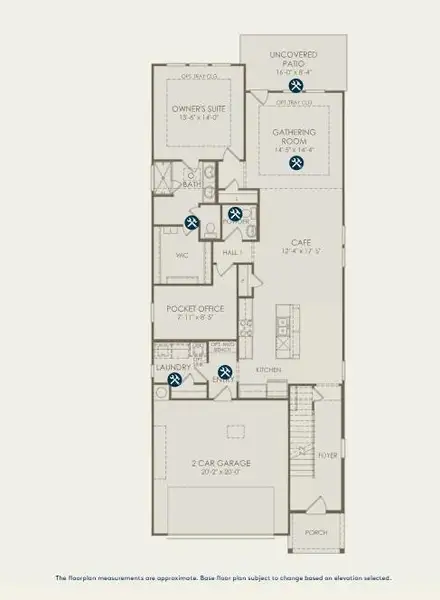 Pulte Homes, Summit/TR201 floor plan