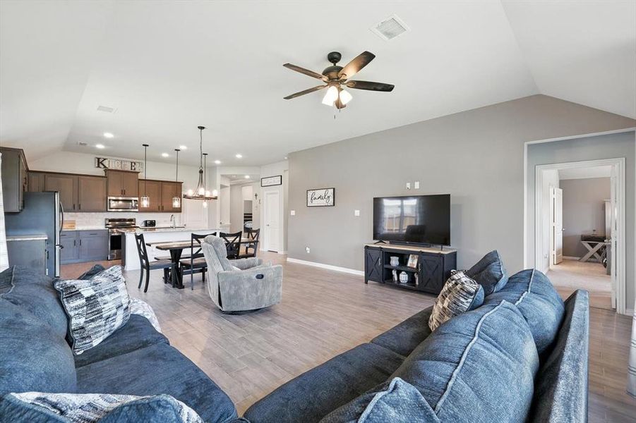 Furnished interior view inside a new home in , Royse City (Image 7).