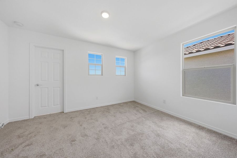 Representative unfurnished interior of a home built from the Pecan by Mattamy Homes in Baker Farms, Phoenix (Image 25).