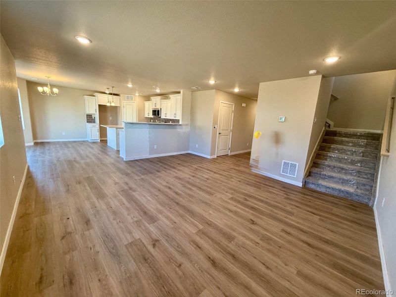 Spacious, unfurnished interior of a new home in Sky Ranch - Highland Collection, Watkins (Image 14).