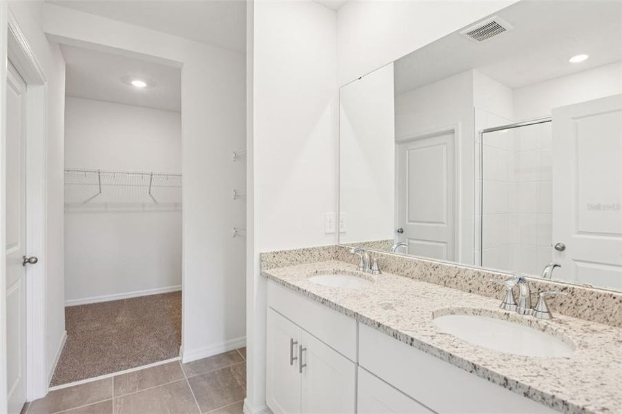 Furnished interior view inside a new home in Two Rivers - Premier Series, Zephyrhills (Image 8).