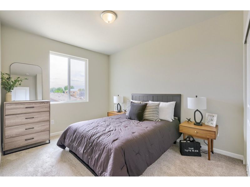 Furnished interior view inside a new home in Country Club Reserve, Fort Collins (Image 17).