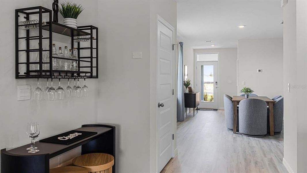 Furnished interior view inside a new home in Harmony at Lake Eloise, Winter Haven (Image 10).