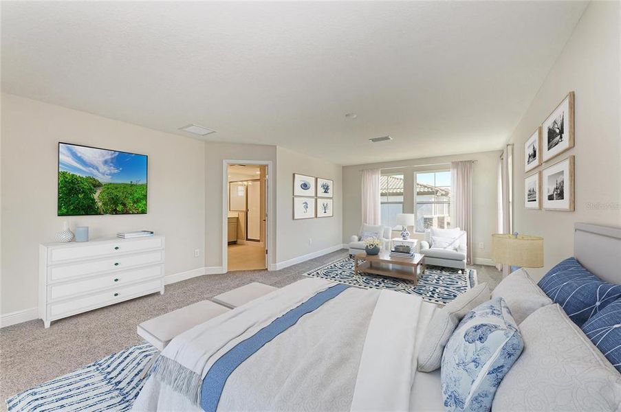 Furnished interior view inside a new home in Crosswind Ranch, Parrish (Image 5).