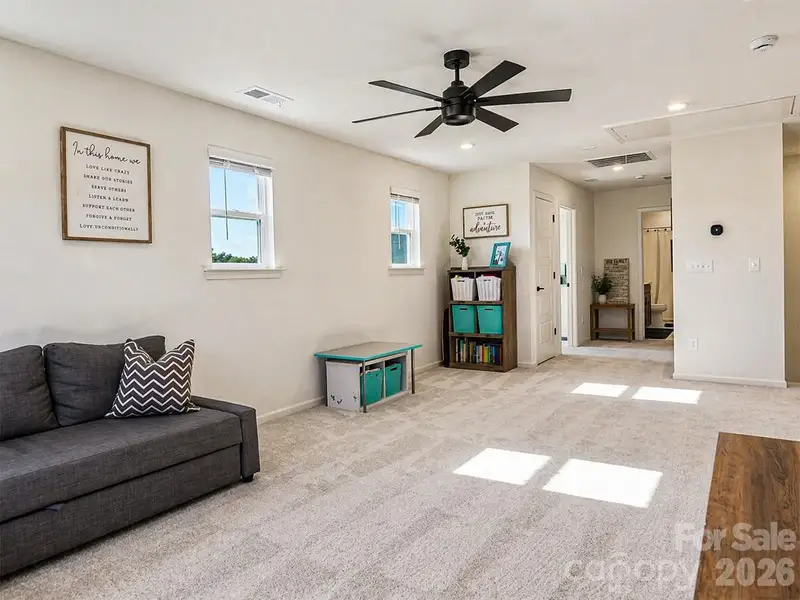 Furnished interior view inside a new home in Wilson Creek Executive Series, Indian Land (Image 27).