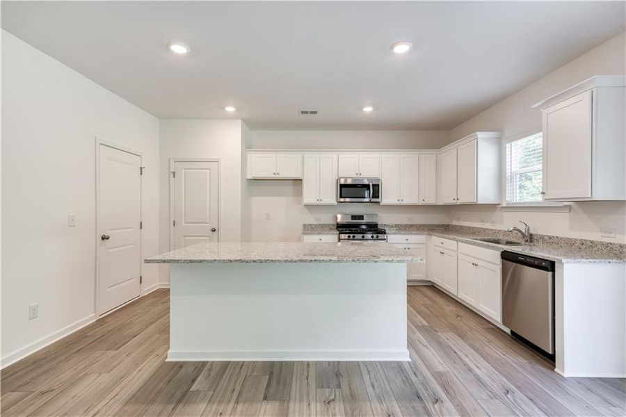 Furnished interior view inside a new home in Watson Farms, Loganville (Image 7). Furnished interior view inside a new home in Watson Farms, Loganville (Image 7).
