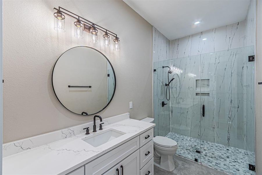 Furnished interior view inside a new home in , Decatur (Image 25).