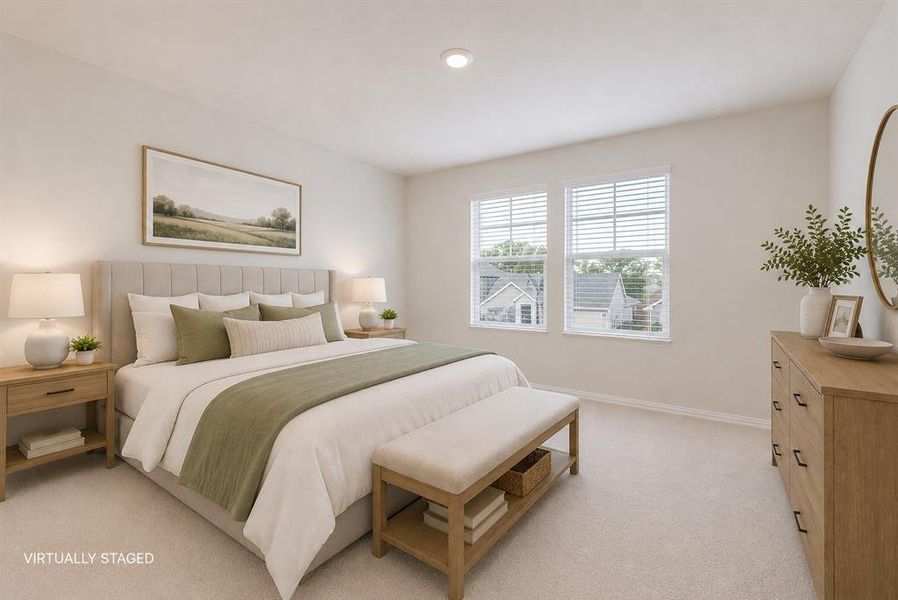 Bedroom 4- virtually staged