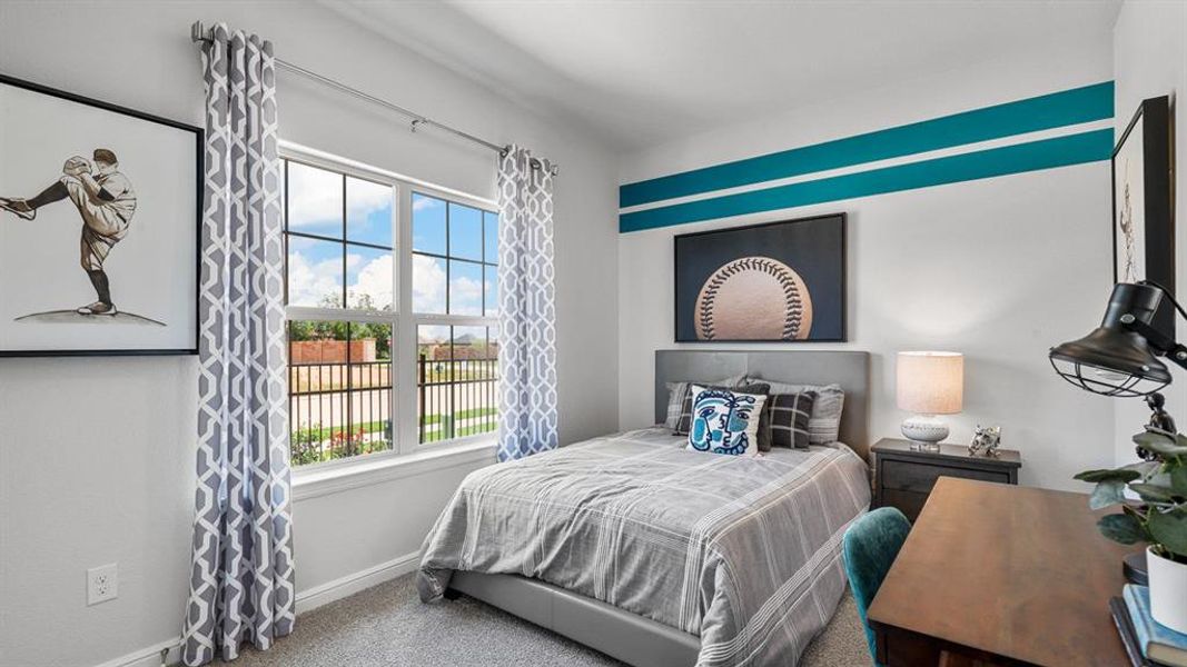 Furnished interior view inside a new home in Lankford Farms, Cleburne (Image 29).