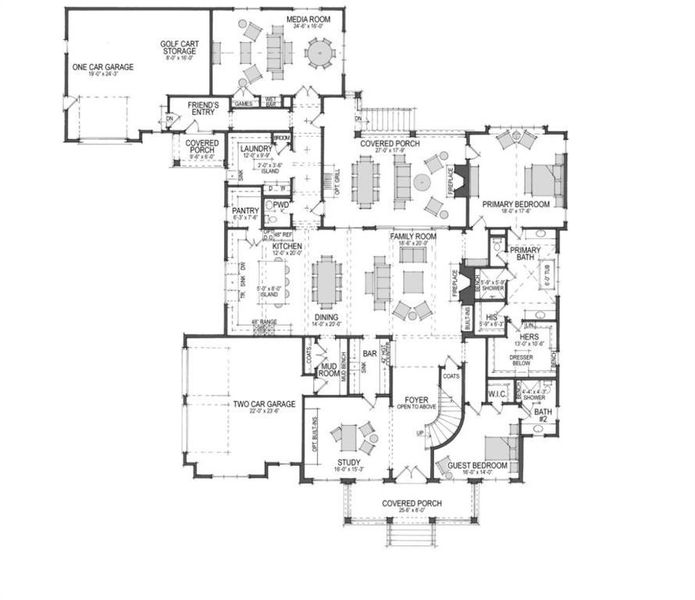 2D floor plan layout of this home in , Canton, GA (Image 5).