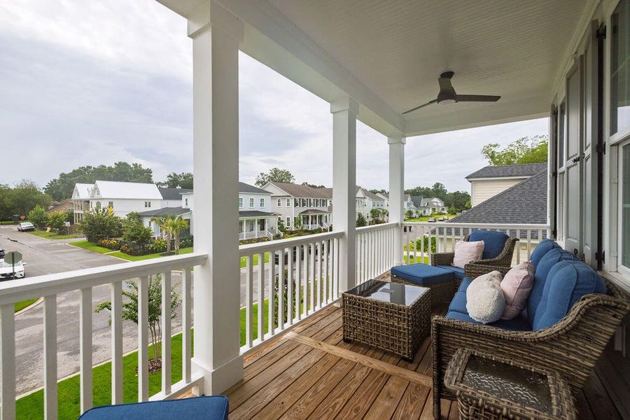 Exterior details and patio area of a home in The Settlement at Ashley Hall, Charleston (Image 24). Exterior details and patio area of a home in The Settlement at Ashley Hall, Charleston (Image 24).