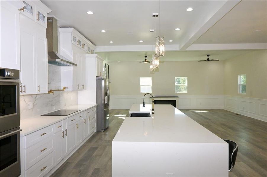 Furnished interior view inside a new home in , Loganville (Image 14).