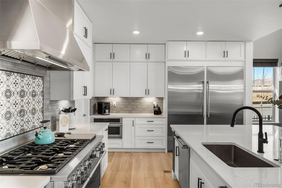 Furnished interior view inside a new home in Red Rocks Ranch, Morrison (Image 44).