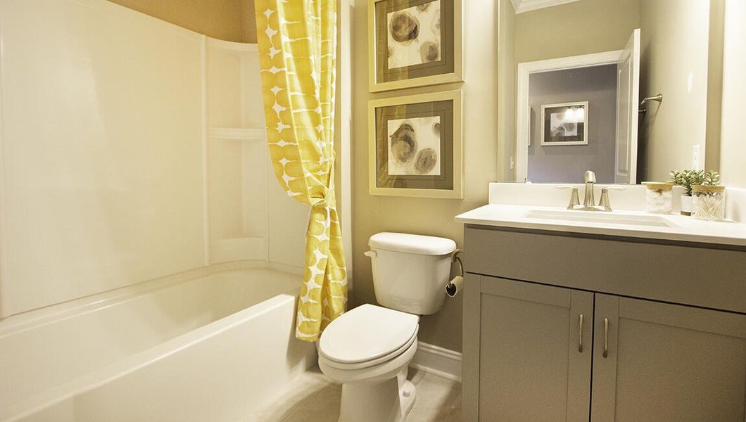 Furnished interior view inside a new home in Berkeley Bay, Ridgeville (Image 32).