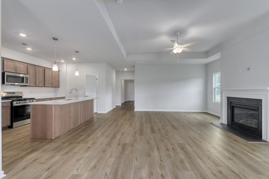 Spacious, unfurnished interior of a new home in Garden Grove, Conway (Image 12). Spacious, unfurnished interior of a new home in Garden Grove, Conway (Image 12).
