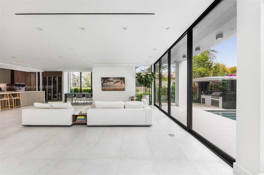 Furnished interior view inside a new home in , Miami Beach (Image 44). Furnished interior view inside a new home in , Miami Beach (Image 44).