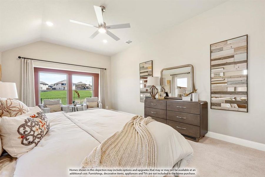 Furnished interior view inside a new home in El Dorado, Granbury (Image 21). Furnished interior view inside a new home in El Dorado, Granbury (Image 21).