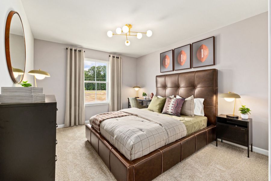 Representative furnished interior of a home built from the Kirby by Pulte Homes in Henley Village, Burlington (Image 6). Representative furnished interior of a home built from the Kirby by Pulte Homes in Henley Village, Burlington (Image 6).