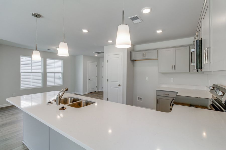 Furnished interior view inside a new home in Winston Point, Gilbert (Image 7). Furnished interior view inside a new home in Winston Point, Gilbert (Image 7).