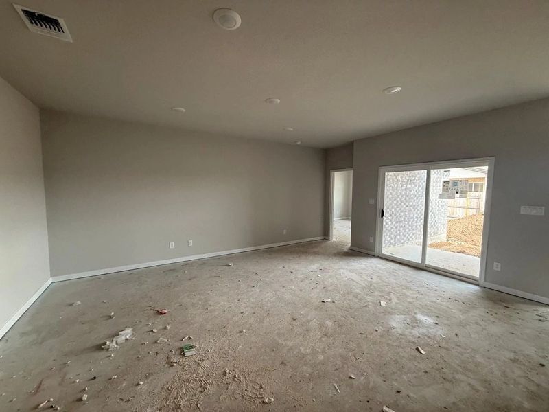 In-progress construction of a new home in Berry Creek Highlands, Georgetown, TX (Image 8).