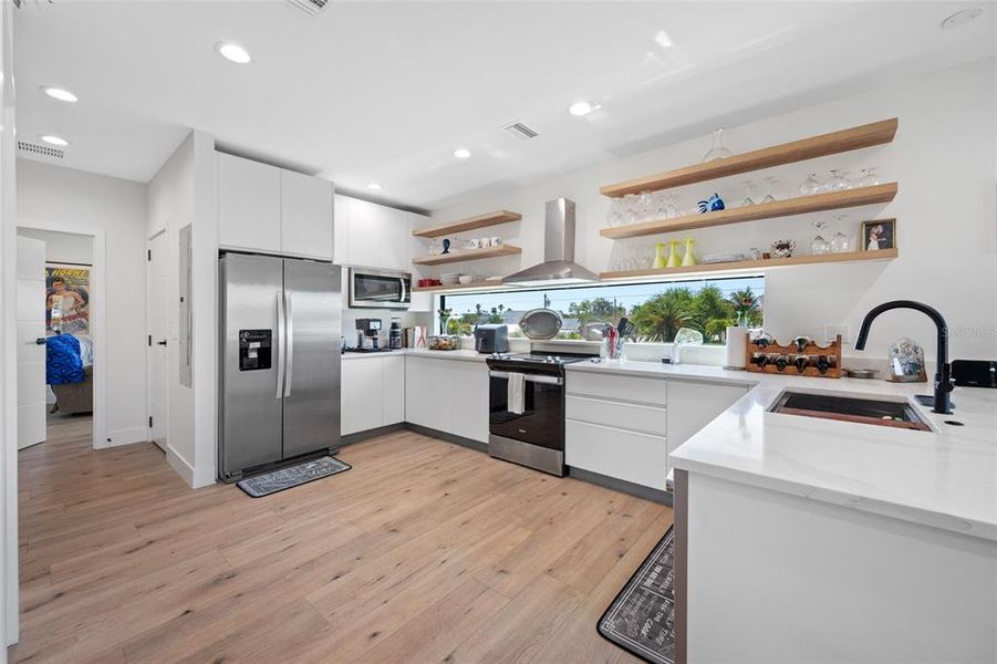 Furnished interior view inside a new home in , Indian Rocks Beach (Image 45).