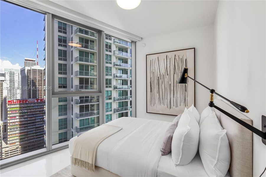 Furnished interior view inside a new home in , Miami (Image 11). Furnished interior view inside a new home in , Miami (Image 11).