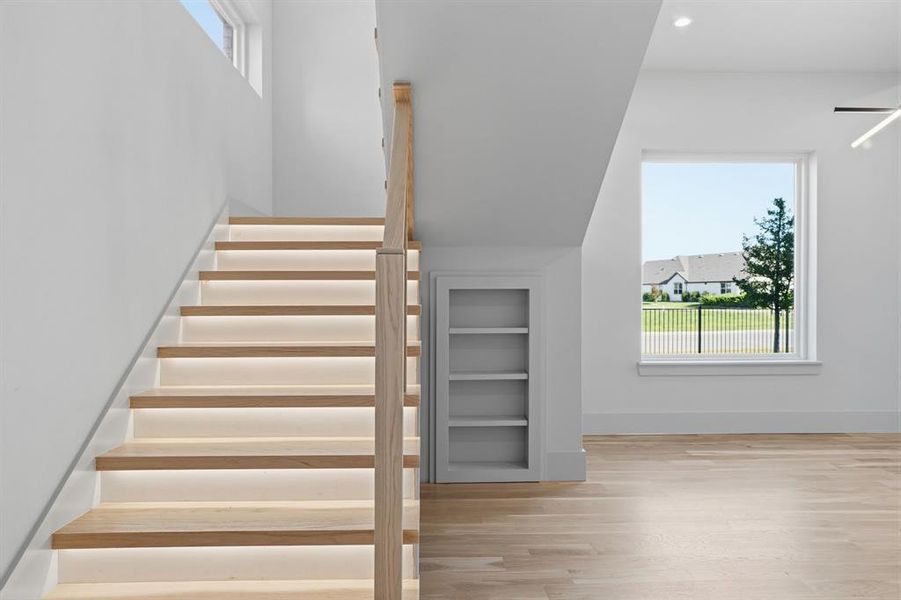 Spacious, unfurnished interior of a new home in , Heath (Image 29). Spacious, unfurnished interior of a new home in , Heath (Image 29).