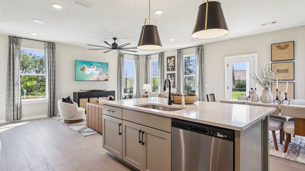 Furnished interior view inside a new home in Spring Branch, Smyrna (Image 16).