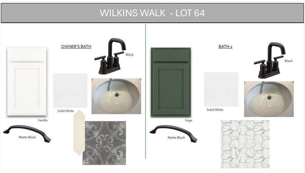 Sample of building materials used in homes in Wilkins Walk, Mableton (Image 21).
