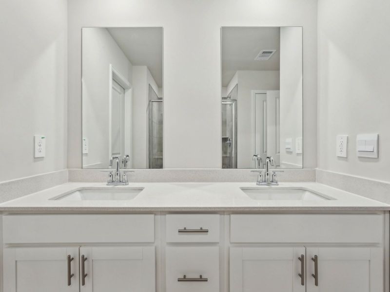 Close-up of interior finishes inside a home in Ivey Township, Dallas (Image 7).