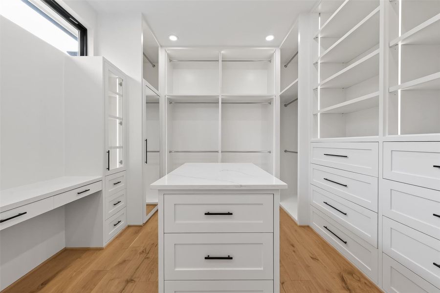 Furnished interior view inside a new home in , Houston (Image 17).