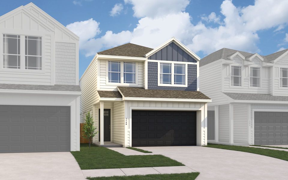 Rendering of floor plan. Colors and features may differ from shown representation.