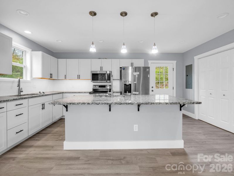 Furnished interior view inside a new home in , Rosman (Image 3). Furnished interior view inside a new home in , Rosman (Image 3).
