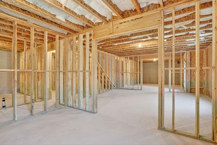 In-progress construction of a new home in , Gainesville, GA (Image 36).