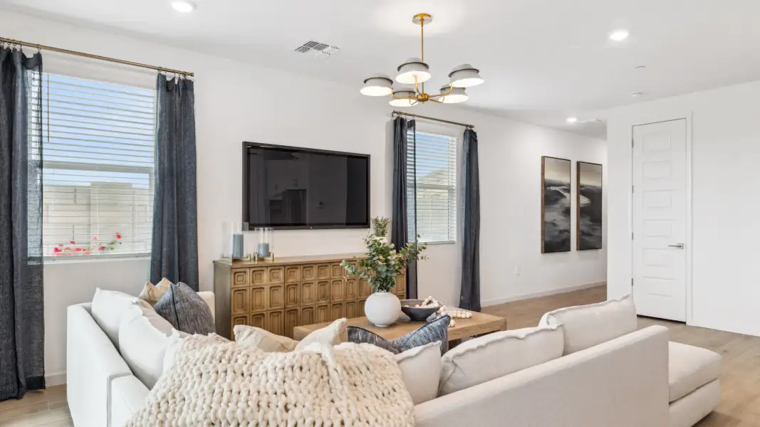 Furnished interior view inside a new home in Avance, Phoenix (Image 8).