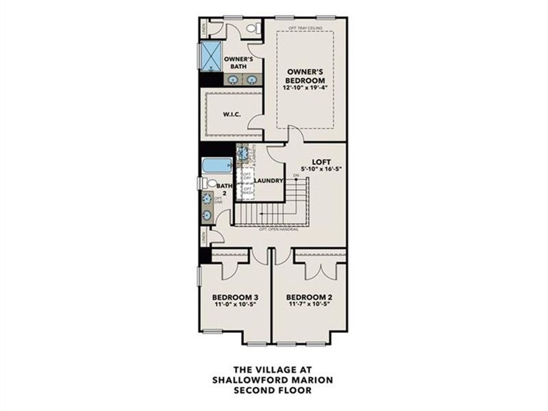 2D floor plan layout of this home in Lake Shore, Winder, GA (Image 5). 2D floor plan layout of this home in Lake Shore, Winder, GA (Image 5).