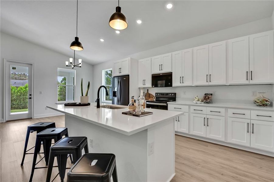 Furnished interior view inside a new home in , Spring Hill (Image 11). Furnished interior view inside a new home in , Spring Hill (Image 11).