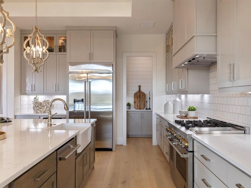 Furnished interior view inside a new home in , Smithville (Image 7).