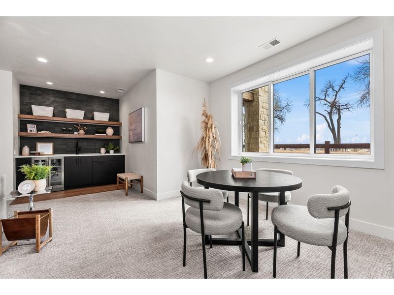 Furnished interior view inside a new home in , Timnath (Image 22).