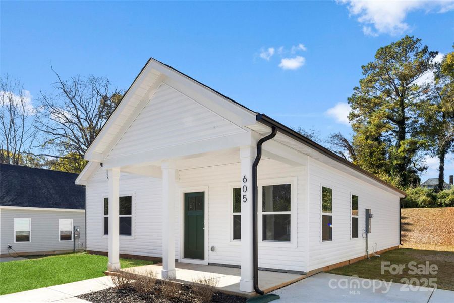 Exterior details and patio area of a home in , Spencer (Image 3). Exterior details and patio area of a home in , Spencer (Image 3).