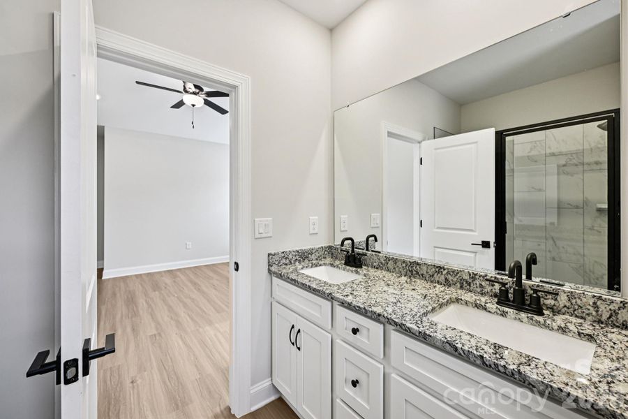 Furnished interior view inside a new home in Colonial Crossing, Troutman (Image 4).