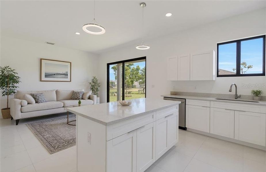 Furnished interior view inside a new home in , Cape Coral (Image 19).