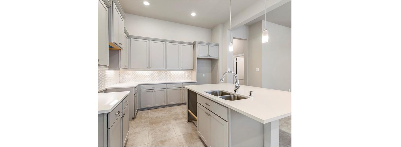 Furnished interior view inside a new home in Wood Leaf Reserve, Tomball (Image 6).