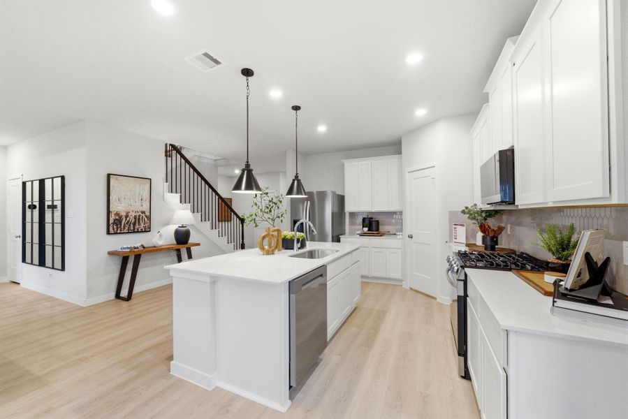 Furnished interior view inside a new home in Fulshear Junction, Fulshear (Image 7).