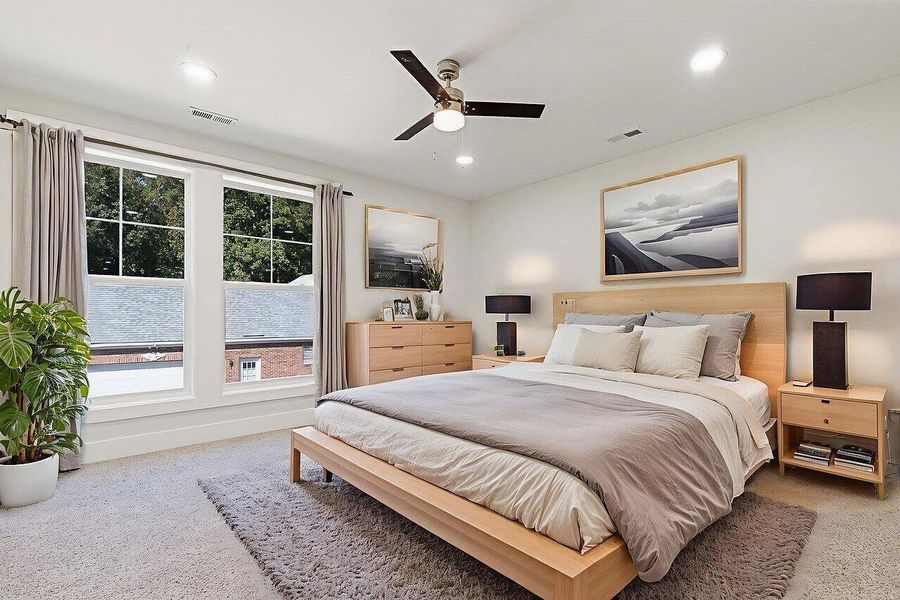 Furnished interior view inside a new home in , Manning (Image 15).