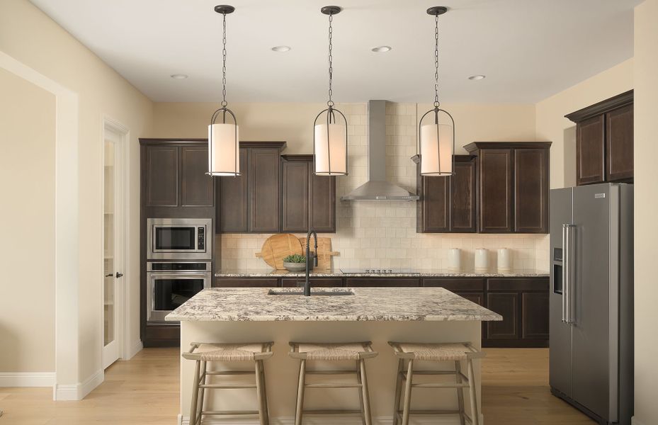 Representative furnished interior of a home built from the Cesena by Pulte Homes in Saguaro Reserve - Majesty, Marana (Image 9).