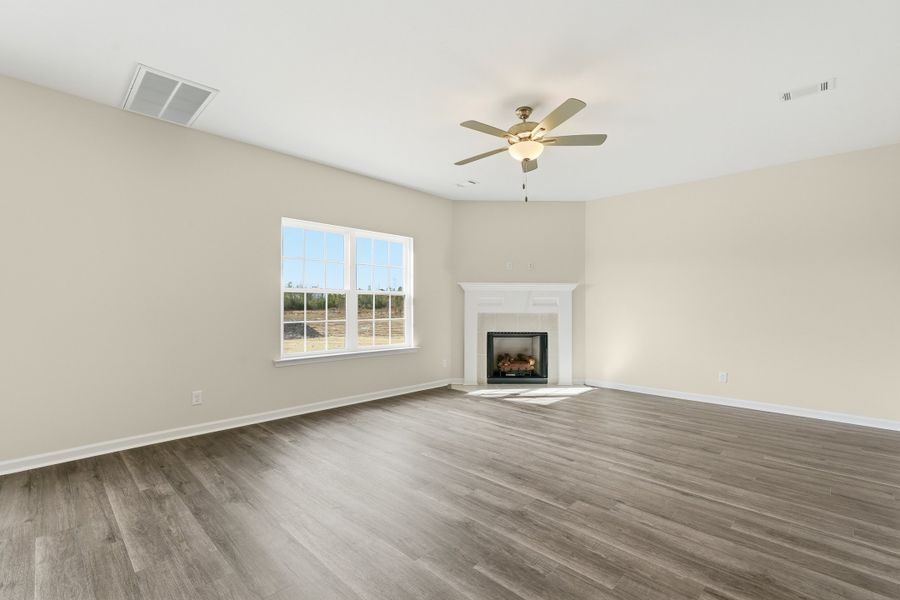 Representative unfurnished interior of a home built from the The Richland by RTS Homes in Grand Reserve, Hinesville (Image 21).