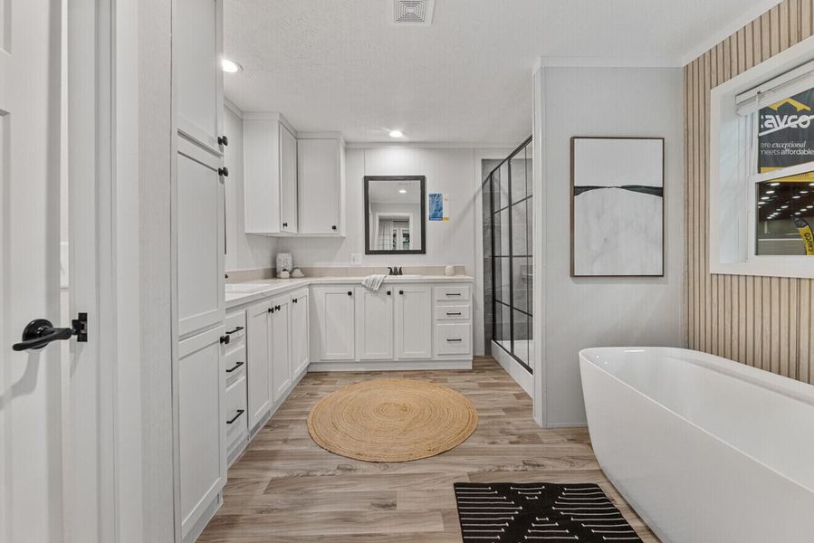 Furnished interior view inside a new home in , Pineville (Image 12).