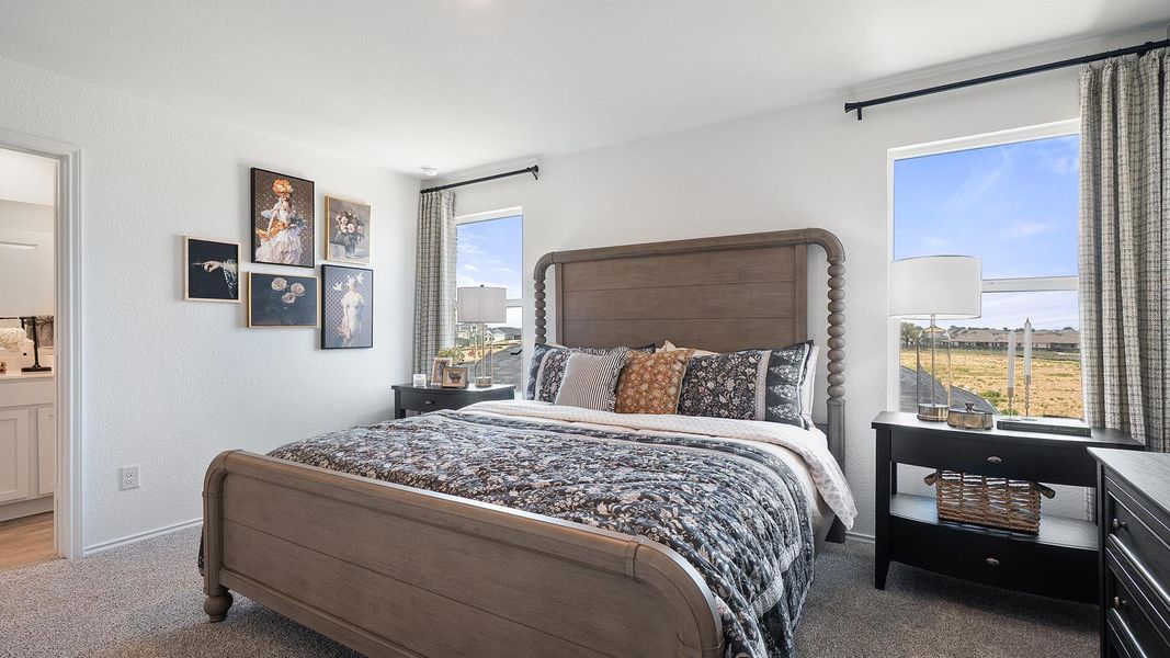 Furnished interior view inside a new home in Valverde, Bastrop (Image 8). Furnished interior view inside a new home in Valverde, Bastrop (Image 8).
