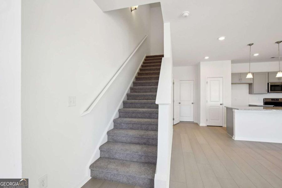 Spacious, unfurnished interior of a new home in Crescent Towns, Riverdale (Image 17). Spacious, unfurnished interior of a new home in Crescent Towns, Riverdale (Image 17).